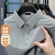 杉杉（FIRS）【抗皱免烫】杉杉男士短袖POLO衫男夏季新款百搭休闲外穿纯色短袖 F760-T12358【曜石黑】 3XL 190/3XL-建议165-180斤