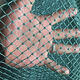 Chicken net, chicken net, fishing net, breeding net, fence net, nylon vegetable garden fence, climbing vine grid, chicken net, protective fish net, thickened 18 strands, 3 cm thick reinforced ribs, 2 meters high and 10 meters long