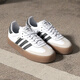阿迪达斯adidas三叶草女鞋SAMBAE经典厚底运动鞋小白鞋德训鞋T头鞋 JI1349 36