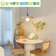 Junmo japanischer Stil Retro-Holzstil Kronleuchter Zimmer Schlafzimmer Nacht