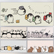 Nappe de luxe léger luxe haut de gamme Animal Mouse Pad Super Grande fille mignon épaissis imperméable PAD BUREAU DL-3523 700x300 mm 2 mm