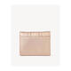
SEE BY CHLOE women's three-fold cowhide leather wallet gold detail design key chain zipper inner bag fashionable nude color equal size