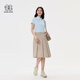 KOLON SPORT/可隆SECO POLO衫 女子吸湿速干T恤防晒UPF50+抗菌短袖 LKPT5MT826-LB 浅蓝色 2XL 180/100A