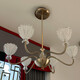 Opp -Beleuchtung; Opple OPP-Beleuchtung Opple2025 Neue Vergangenheit Lighting 9227 High-End Physical Modern Wohnzimmer Esskronleuchter Wohnzimmer 12 Köpfe dreifarbige unbegrenzte Fernbedienung