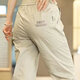 2025 NEUE SOMMER Dünne Casual Hosen für Herren trendige Sports Hose Lose Binding Feet Herrenhosen Daddy Anzug Enthüllung-K132 Schwarz (cooler Eisseide-Stil) 3xl (empfohlen, innerhalb von 150-165 Jin zu sein [Jin gleich 0,5 kg]))
