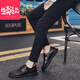 Yierkang Prince Men's Shoes Korean Version British Business Teenger Casual Caual Leather Shoes Journior High School Schoods High School ... Wenzhou кожа