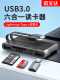USB3.0 Sechs-in-Eins-Multifunktionskartenleser SD/TF-Speicherkarte OTG-Adaptertyp ist für Apple geeignet [1048HD] USB3.0 Sechs-in-One-Kartenleser [Apple/T