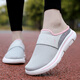 Pourcentage de demi-pantoufles gravitationnelles pour les femmes en été portent des chaussures à semelle douce pour les pantoufles d'âge moyen et les personnes âgées à l'intérieur à la maison, des chaussures mère confortables 9906 All Black [Chaussures pour hommes et femmes] 35