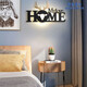 
XMSJ wall lamp bedroom bedside lamp modern simple Nordic creative living room background wall lamp corridor light luxury LED lamp YX1048 black 38m+ warm light