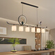 Manzhan Nuevo restaurante chino Chandelier Estilo chino Lámpara de té Zen Bar Lámpara de té Lámpara 2025 NUEVA Lámpara de Zhongshan 9901-4c