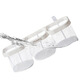 Manlong Crib Side Hanging Korb Speicher Rack Baby Windeln Aufbewahrungstasche Wickelzaun Nacht