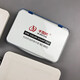 Qianbian Quick Dry Printing Platform Pequeño rojo Segundo tinta seca Square Round Blue Indonesian Seal Company Stamp Medium 9892# Plataforma de impresión Azul [Enviar aceite de impresión]