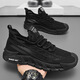 Huilirui Coconut Shoes Men's Shoes New Breathable Hollow Mesh Shoes Men's Sports Shoes Non-Slip Casual Flying Daddy Shoes Q9221 Gray 40