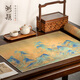 Huying Thousands of Miles of Rivers and Mountains Felt 40*60cm Painted Thousands of Miles of Rivers and Mountains Felt Pad for Calligraphy Special Rice Paper Wear-Resistant Thickened and Dirty-Resistant Brush Calligraphy Pad Table Mat