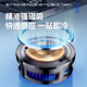 Made by JingGong Intelligent Manufacturing for Apple丨Wireless Fast Charging Mobile Phone Radiator Magnetic Back Clip Wireless Charging Semiconductor Refrigeration Cooling Artifact E-Sports Game Live Broadcast with Digital Display Second-level Adjustment Knight Black Wireless Charging + With Clip