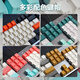 罗技（Logitech）K845有线机械键盘女生办公青红茶轴透明键帽电竞游戏电脑215 K845-双皮奶布丁黑色 标配 否 红轴