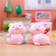Monkey Happy Cute Fruit Pig Pig Tendy Toys Blind Boxes Toys Dolls Boys and Girls Children's Desktop Ornements Figures Cadeaux pour amis Pigs [Single Box Shipping]
