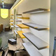 Xmsj matériel personnalisé invisible partition étagère bibliothèque armoire flottante installation ongle plastifical hachage cachette de support en bois