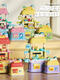 Children's house play house toy house simulation baby 34 dressing table 5 kitchen supermarket 6 dessert toys 7 storage Mini airplane makeup style house play house