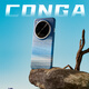 CONGA适用oppofindx8ultra手机壳凯夫拉芳纶纤维保护套全包超薄硬壳防摔散热晨曦蓝磁吸细金属圈火