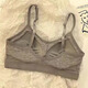 
Yunju underwear women's bra bra sports beautiful back underwear student small breasts gathered without steel rings and thin shoulder straps girl's vest solid color underwear [white + gray] one size recommended 70-135 Jin [Jin equals 0.5 kg]