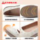Pied Lijian Old Man Shoes Automne Mandon Small Leather Chaussures Chaussures plates pour femmes 6032K Beige 38