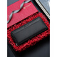 Jinlilai Casual und modische Kuhläden -Herren -Tasche Lange Brieftasche mehrere Kartenhandtaschen Geschenkbox Geburtstagsgeschenk für Freund