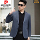 皮尔卡丹（pierre cardin）2025秋季新款西服中年外套小西装韩版修身商务休闲西服上衣 9913 M 170