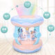 Heart Ancient Hand Pat Drum Baby Baby Children's Toys Music Music Drum puede ser recargable 8 Bebés de 1 año Educación temprana 6-12 meses 9934 Rosa