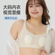 
VIILAISH jelly rubber strips, ultra-thin bra without steel rings, fat mm large size underwear, thick and thin bra, sexy top-supporting underwear, 6621 models, buttery white 90D /95ABC XXL 145-165Jin[Jin equals 0.5 kg]