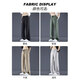Foss Phil Ice Silk Casual Hosen für Männer im Frühling und Sommer dünne lockere, gerade drapierte atmungsaktive Sport im Freien im Freien. Trendy Brand 718-2060 Hellgrau 3xl [Vorgeschlagen 175-190jin [Jin ist gleich 0,5 kg]]