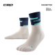 CEP618 big promotion runner sports socks compressed socks running mid-tube socks practical basketball socks men and women Dragon Boat Festival women's style dark maroon/off-white S