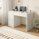 Quanyou small apartment simple study desk with storage cabinet square table home computer desk desk