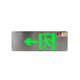 Minhua Electrician (MANVA) Fire Safety Exit Sign High and Low Voltage Emergency Light Sign Fire Evacuation Sign Light M6296-E Safety Exit [Concentrated Power]