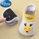 Disney Baby Floor обувь мягкая подошва не скользящая прохладная весна, осенняя и зимняя детская детская крытая носки обуви детские тонкие передние туфли розовый кролик (стиль струны) один размер [размер XS] внутренняя длина 12,5 см. Рекомендуется 8-16 месяцев.