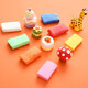 Morgenlicht (m/g) verpackter Ton 24 Farbe Ultra-Licht-Tonfarbe 4d Plastikine Kinder handgefertigtes Bildungsdiy-Spielzeug v-ake03987 Einzelverpackung (1 Gummi Stück senden)