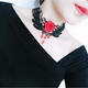 Naiya lace necklace scar cover neck scar cover scar scar cover scar scar scar cover neck cover neck cover post-thyroid surgery neck cover neck chain decoration neck protection SC6621