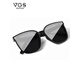 Lunettes de soleil pliables Vegoos pour hommes et femmes, verres à feuilles ultoresques portables, conduite du soleil, conduite des lunettes de soleil 6223