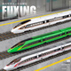 
Shantoulin Village remote control high-speed rail toy train Fuxing EMU alloy model children's track car toy subway boy gift single-section remote control version Fuxing High-speed rail silver official standard configuration