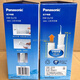 Panasonic Dental Irrigator and Scrubber EW-JDJ1A/DJ10 Oral Cleansing Water Flosser Whole Body Washing Dry Battery Type MDJ1A Blue Three Nozzles 2 Years Free Batteries