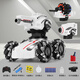 Tuwu [German quality] Large remote control tank mecha children's toys electric gesture sensing off-road vehicle parent-child multi-function tank + handle remote control A lithium battery [approximately 45 minutes to play] + 1 year warranty + 10,000 water bullets