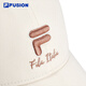FILA FUSION Fila trendy brand baseball cap unisex 2025 fashion casual peaked cap sports sun hat