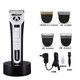 Yingshen pet electric clipper bass dog and cat electric clipper Teddy Bichon pet shaver pet supplies 9880 host +1-2+3.2+6.4+9.6mm four-blade head