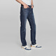 Lee Coole Hosen 723 Slim Mid Taille Straight Feet Nostalgic Retro Mid-Dark Blue Thin Herren Jeans Casual Trend Mid-Dark Blue 31