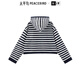 
Peacebird [same style in the mall] Women's clothing 2025 summer new anti-wrinkle cardigan A3EDF2629 Blue L 165