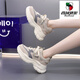 西域骆驼（VANCAMEL）2024新款轻便劳保鞋女款四季透气软底防砸钢包头绝缘工作安全鞋女 黑色9717【防砸+防穿刺】 标准尺 34