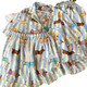 JINGPUFEI CARTOONE DACKSHUND DOG PAJAMAS À MANDE CORTES POUR LES FEMMES TROIS PIEUX Coton Gauze vêtements de maison mignons Yunduo Cotton-9902 # Star Kt Cat Treece Set M [Suggestion 75-100Jin [Jin est égal à 0,5 kg]]]