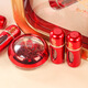 Safran-Geschenkbox Geschenk Red Window High-End Gift Box Tibetan Safran Safran [13g]