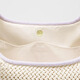 Lululemon Zitronen Sommer Monsun Gemüsekorb Bag Mode Frauenbeutel 25 neue Stil Baumwoll Häkelummelbetasche Handtasche Helle Farbe/Lavendelcreme Elfenbein/Lavendel 7l