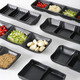 Taitung melamine small flavor dish dipping sauce plate barbecue seasoning dish soy sauce sauce plastic vinegar dish commercial dish h1098 0 heads